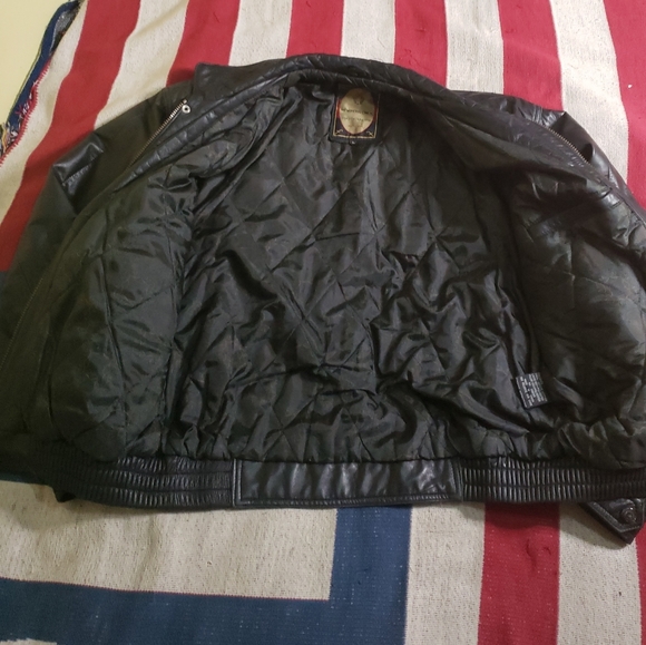 Members Only Leather jacket L - Picture 3 of 11